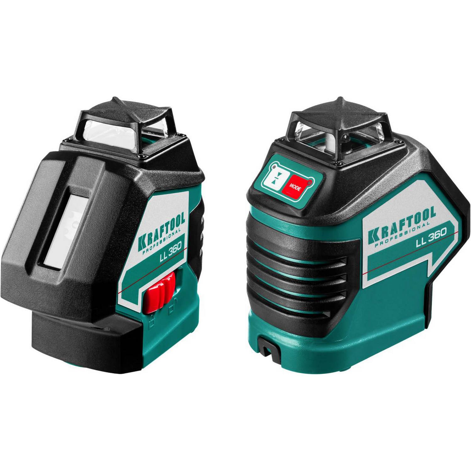 KRAFTOOL LL360 нивелир лазерный, 2х360° , 20м/70м, IP54, точн. +/-0,2 мм/м, в коробке {34645}