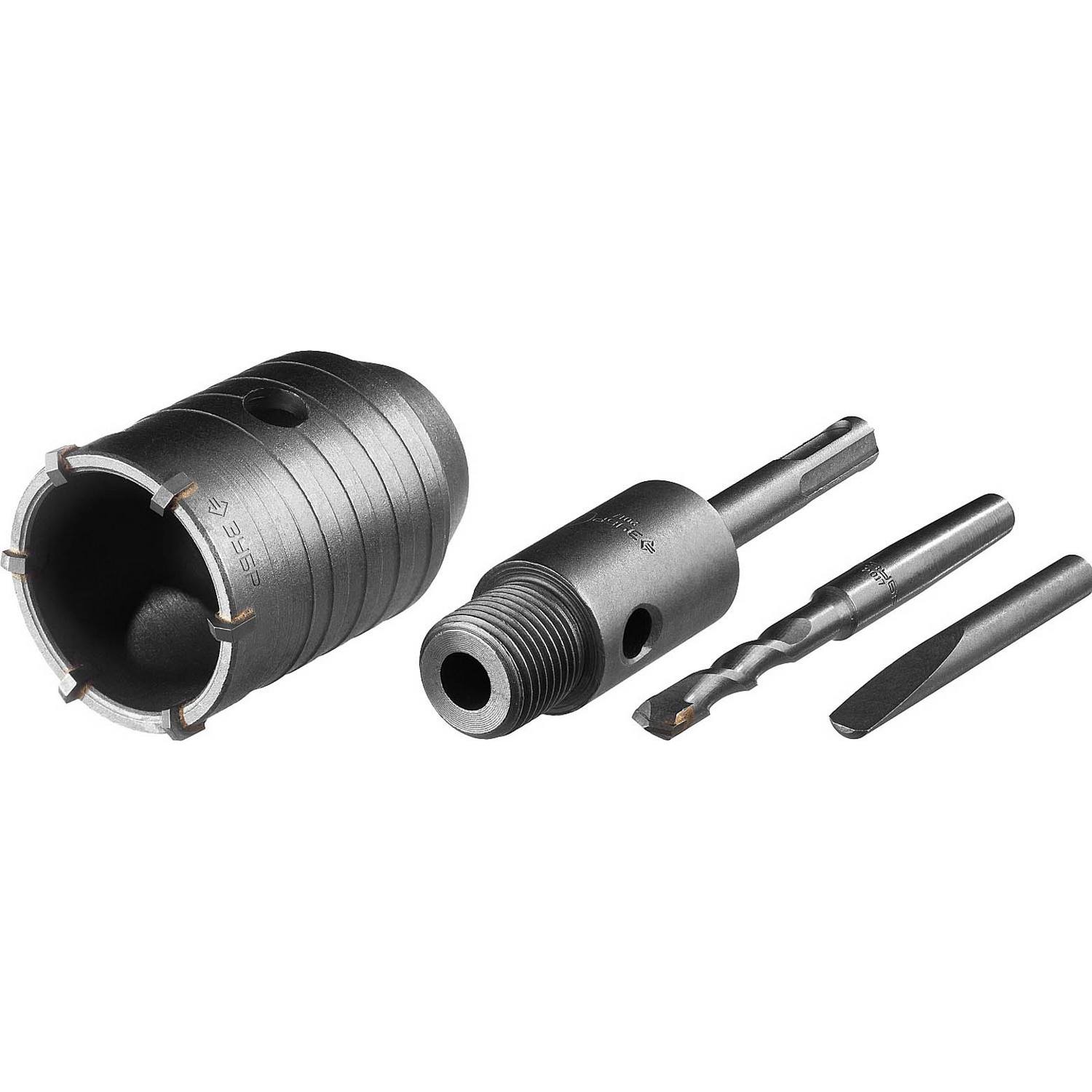 Коронка по бетону ЗУБР "Профессионал" с державкой SDS-Plus, 50 мм {2918-50}