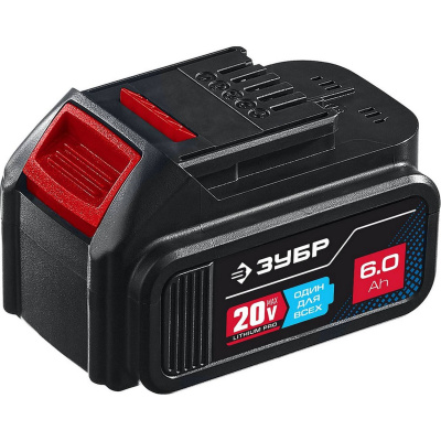 ЗУБР  T7, 20 В, 6.0 Ач, аккумуляторная батарея, Профессионал  {ST7-20-6}