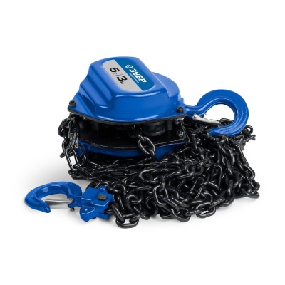 ЗУБР  5т, 3 м, Ручная цепная шестеренная таль, Профессионал  (43081-5_z01)