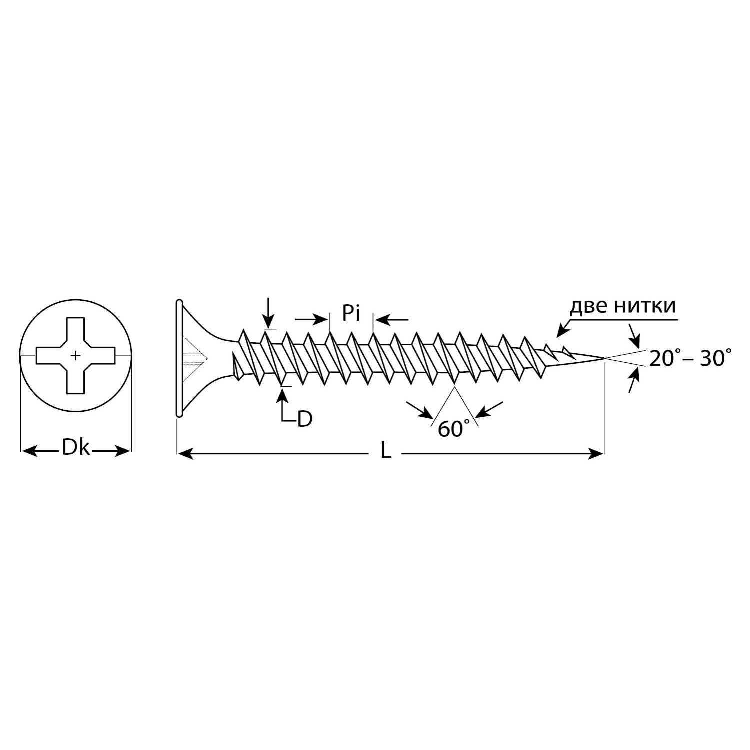 ЗУБР  СГМ, 35 х 3.5 мм, фосфатированное покрытие, 350 шт, саморез гипсокартон-металл, Профессионал {300011-35-035}