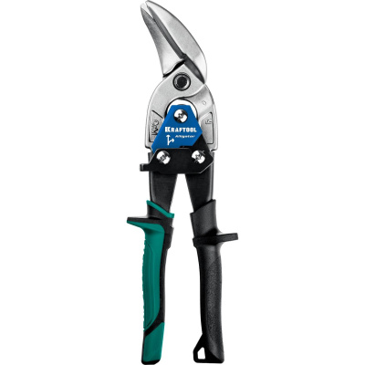 KRAFTOOL Alligator Правые усиленные ножницы по металлу с выносом, 250 мм {2328-OR}