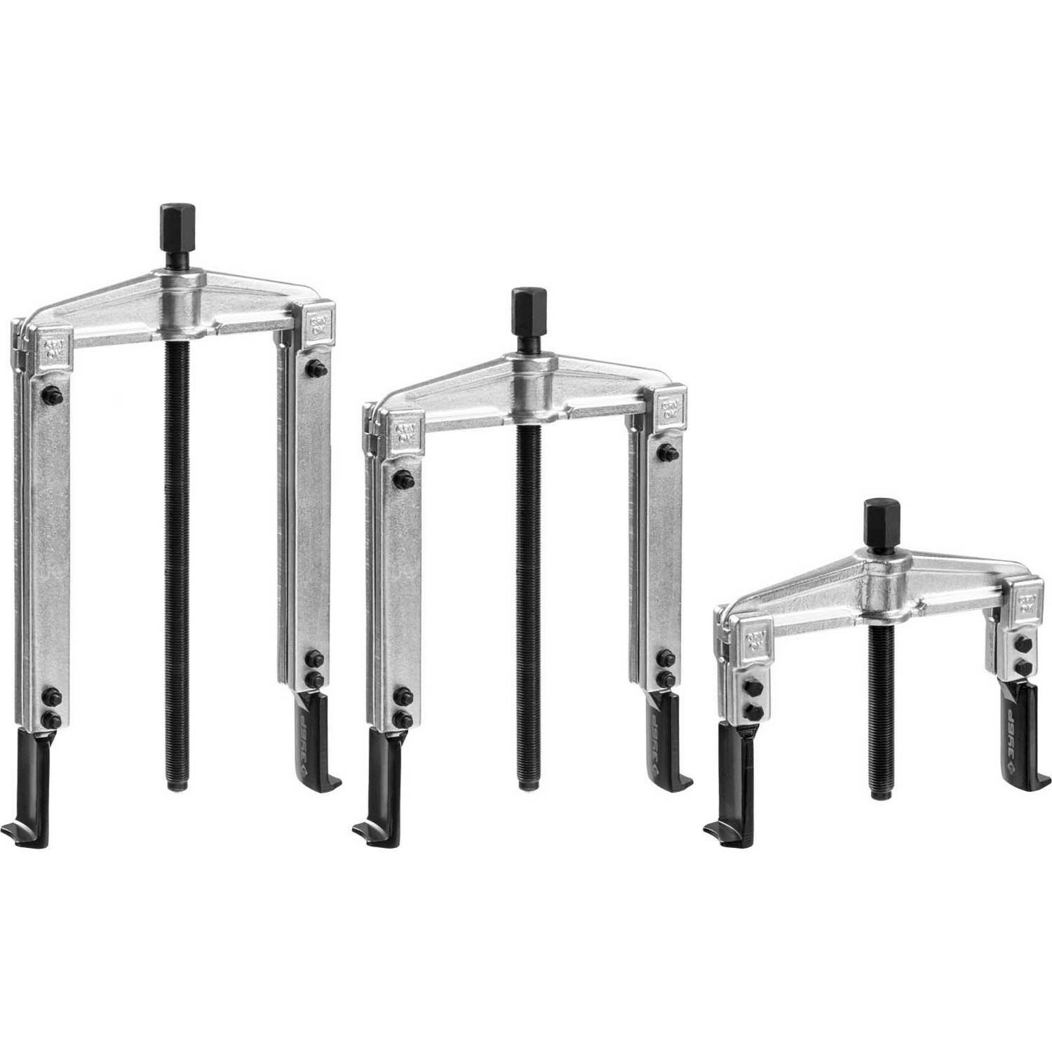 Набор съемников со сменными захватами, ЗУБР Профессионал 43305-H13, в кейсе {43305-H13}