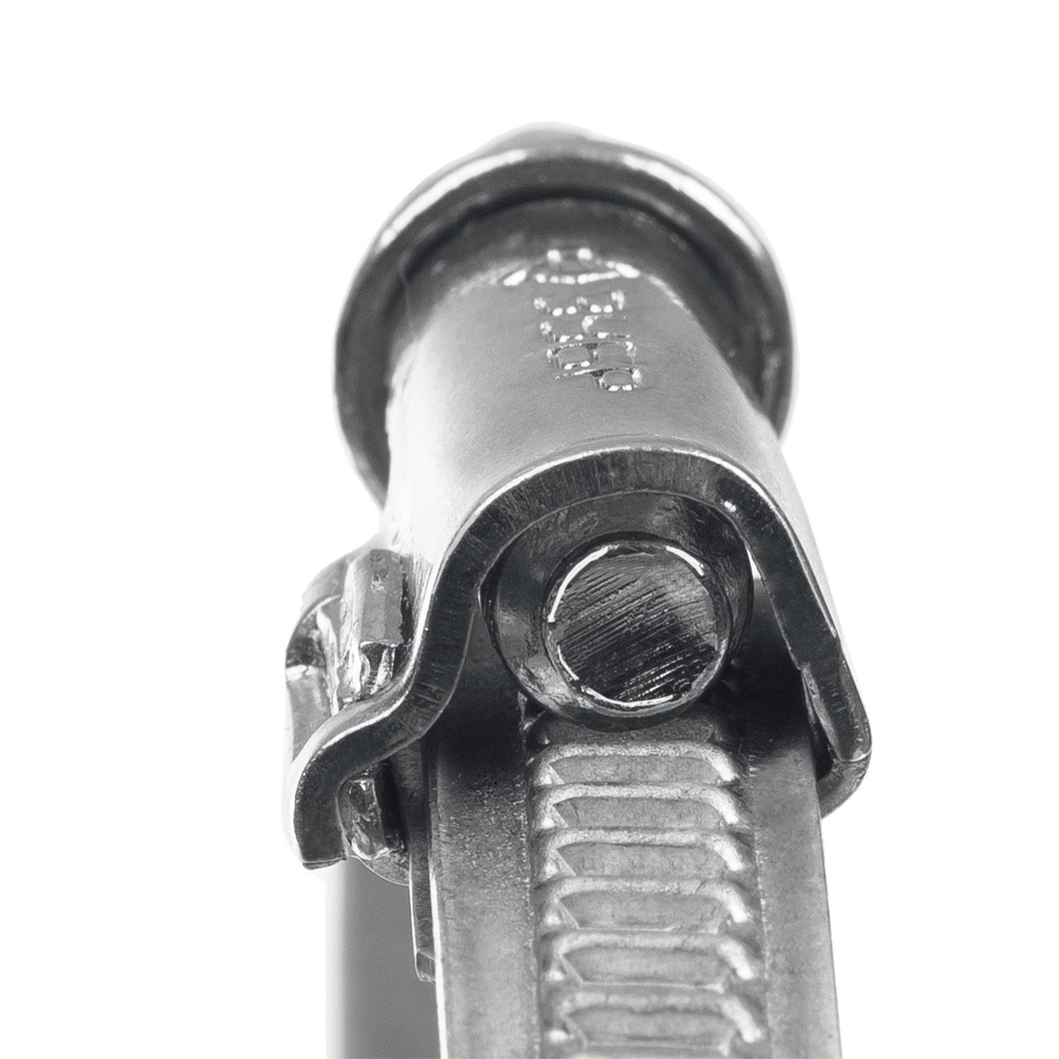 ЗУБР  Х-9Н 8-12 мм, накатная лента 9 мм, червячный хомут, цинк, 50 шт  {37807-12}