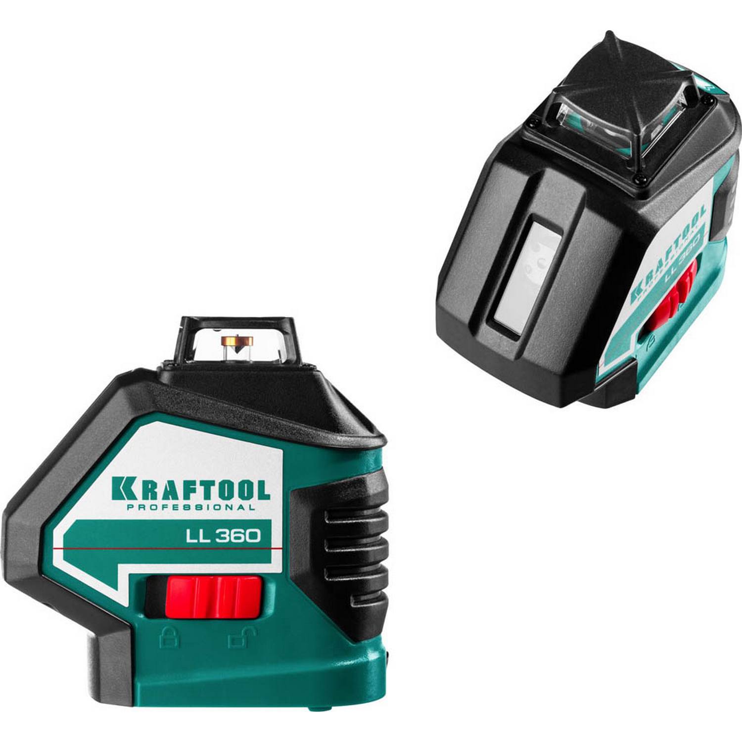KRAFTOOL LL360 нивелир лазерный, 2х360° , 20м/70м, IP54, точн. +/-0,2 мм/м, в коробке {34645}
