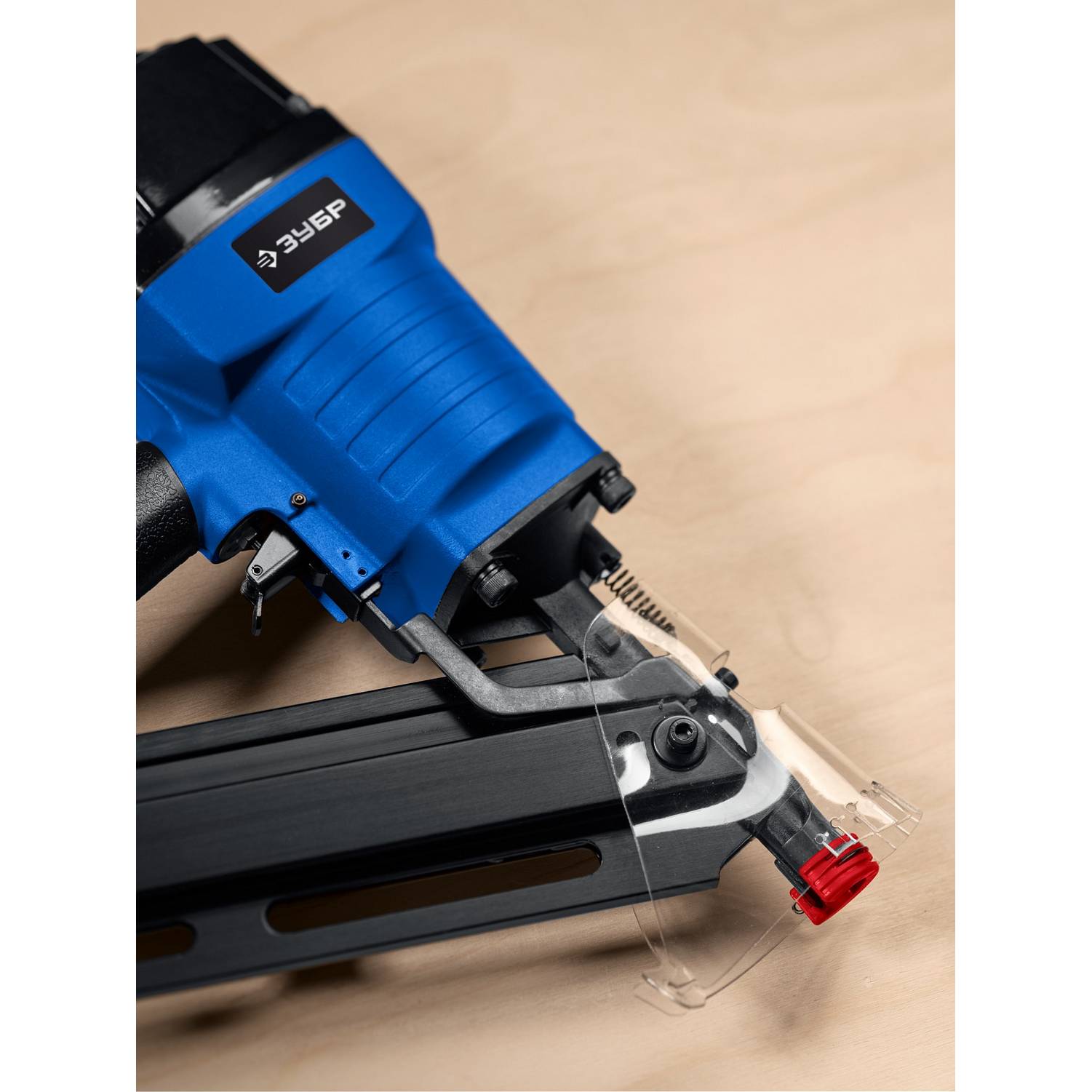 ЗУБР  SN34-90, пневматический нейлер для реечных гвоздей ЗУБР SN34/D34 (50-90 мм), Профессионал  (31924)