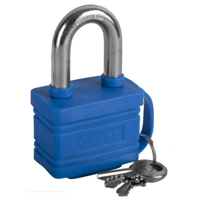 Замок ЗУБР "ЭКСПЕРТ" навесной всепогодный, 40мм {37211-40}