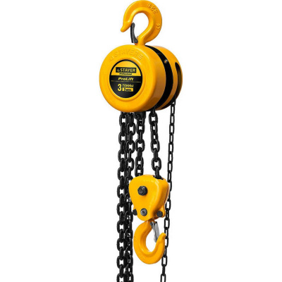 Таль цепная "PROLift" шестеренная, STAYER Profi 4308-3, 3т / 3м {4308-3_z01}