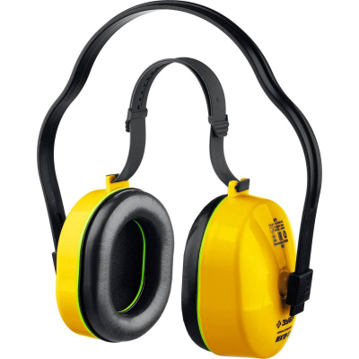 Противошумные наушники ЗУБР ВЕКТОР-27 защита до 107дБ, двойное оголовье {11372}