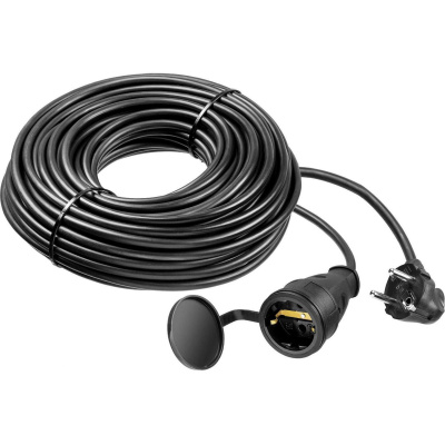 ЗУБР  КГ-325-Ш, КГ, 3 х 2.5 мм2, 20 м, IP44, 4000 Вт, силовой удлинитель-шнур, Профессионал (55017-20)