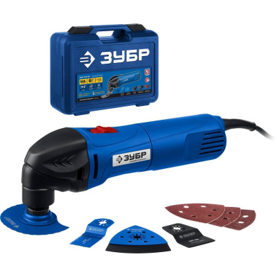 ЗУБР  OIS, 550 Вт, реноватор, кейс, набор насадок, Профессионал  {МФИ-П550 КН}