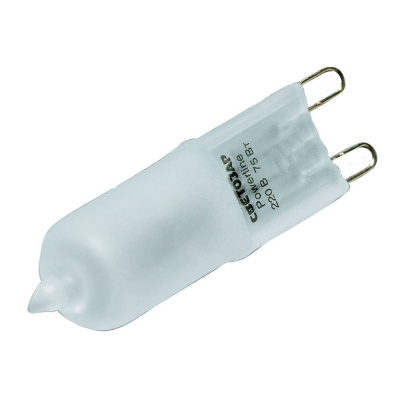 Лампа галогенная СВЕТОЗАР капсульная, матовое стекло, цоколь G9, диаметр 13мм, 25Вт, 220В {SV-44892-M}