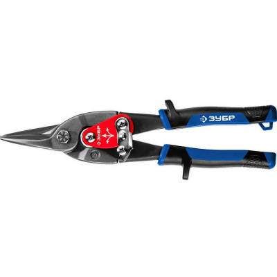 ЗУБР ПРОФЕССИОНАЛ Прямые ножницы по металлу, 250 мм {23130-S}