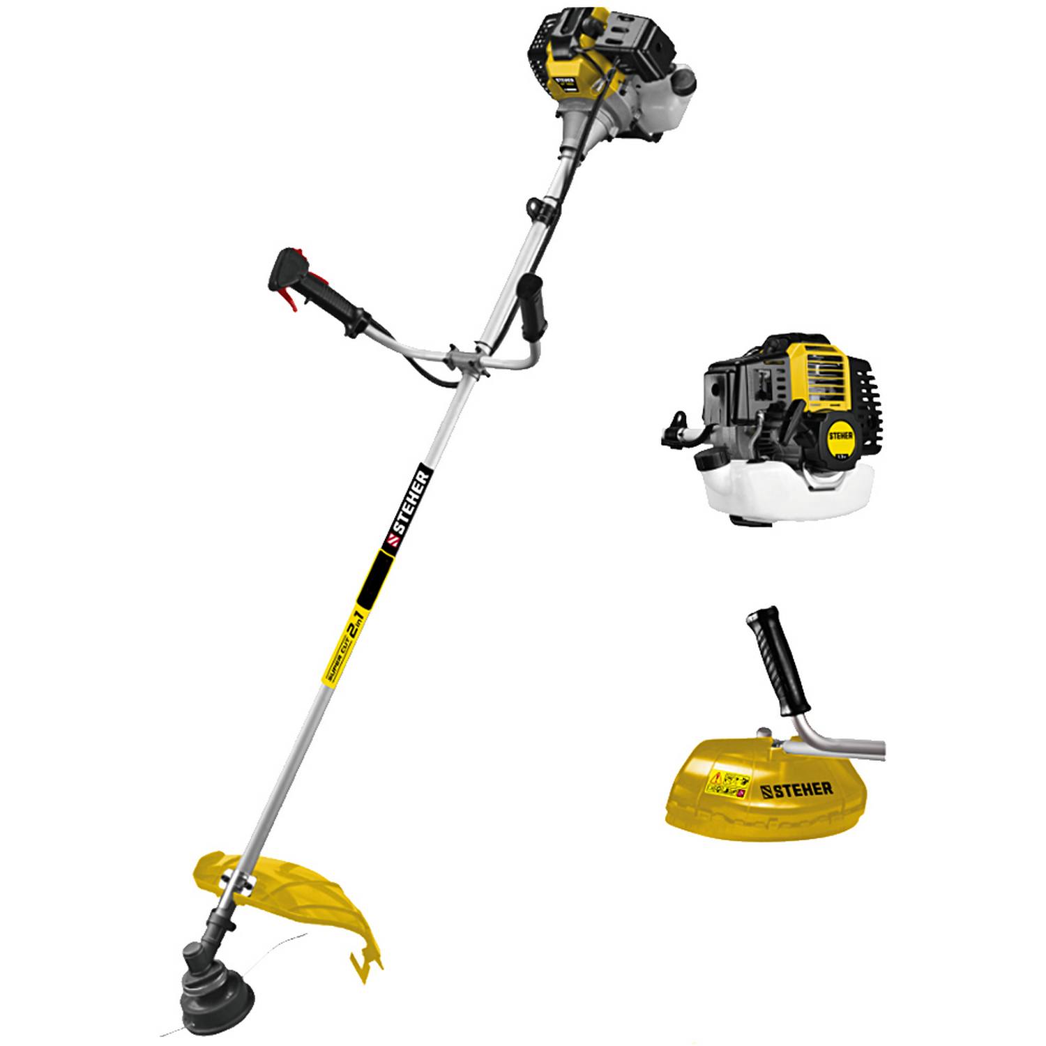 STEHER BT-1300 бензокоса, 1.3 кВт / 1.7 л.с., 43 см3 {BT-1300}