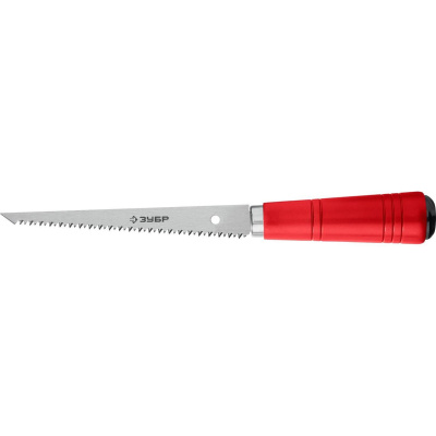 ЗУБР Мастер 150 мм выкружная мини-ножовка для гипсокартона {15177}