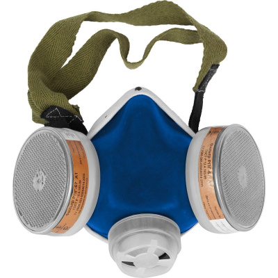 ЗУБР РПГ-67 А1 респиратор противогазовый с фильтрами А1 {11140_z02}