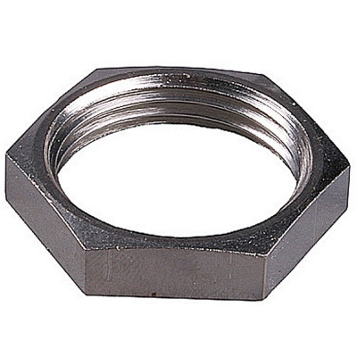 Контргайка GENERAL FITTINGS никелированная латунь, 1/2" {51095-1/2}