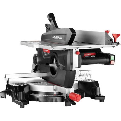 ЗУБР  ЗПТК-305-1900 пила торцовочная комбинированная, d 305 х 30 мм, 1900 Вт {ЗПТК-305-1900}