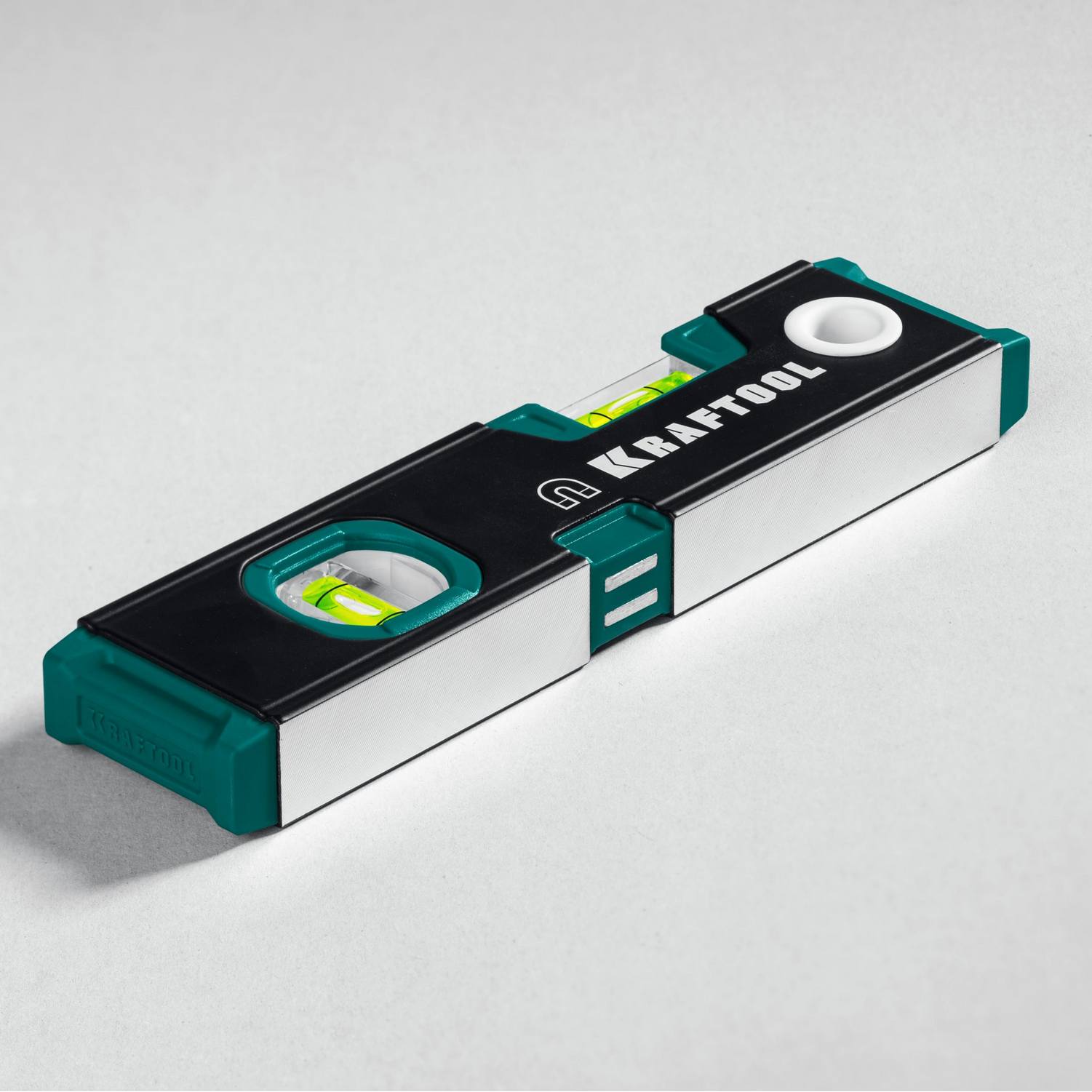 KRAFTOOL  KOMPAKT-200,  200 мм, усиленный профиль, компактный магнитный уровень {34782}