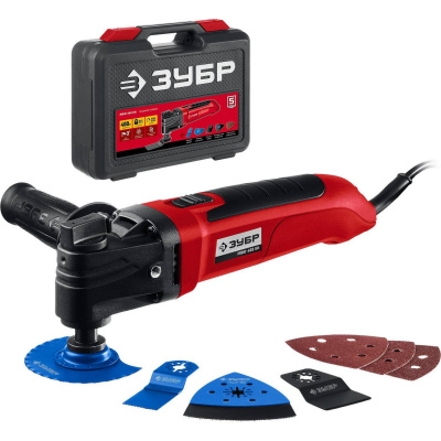 ЗУБР  OIS, 400 Вт, реноватор, кейс, набор насадок  {МФИ-400 КН}