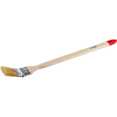 ЗУБР  УНИВЕРСАЛ, 38 мм, 1.5", светлая натуральная щетина, деревянная ручка, все виды ЛКМ, радиаторная кисть (01041-038)