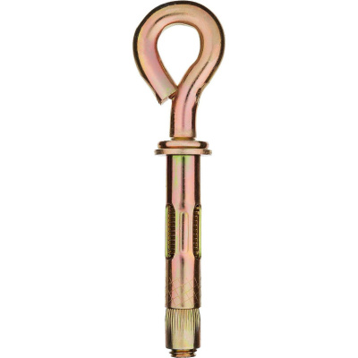 Болт анкерный с кольцом, 10 x 50 мм, 40 шт, желтопассивированный, ЗУБР Профессионал {302392-10-050}