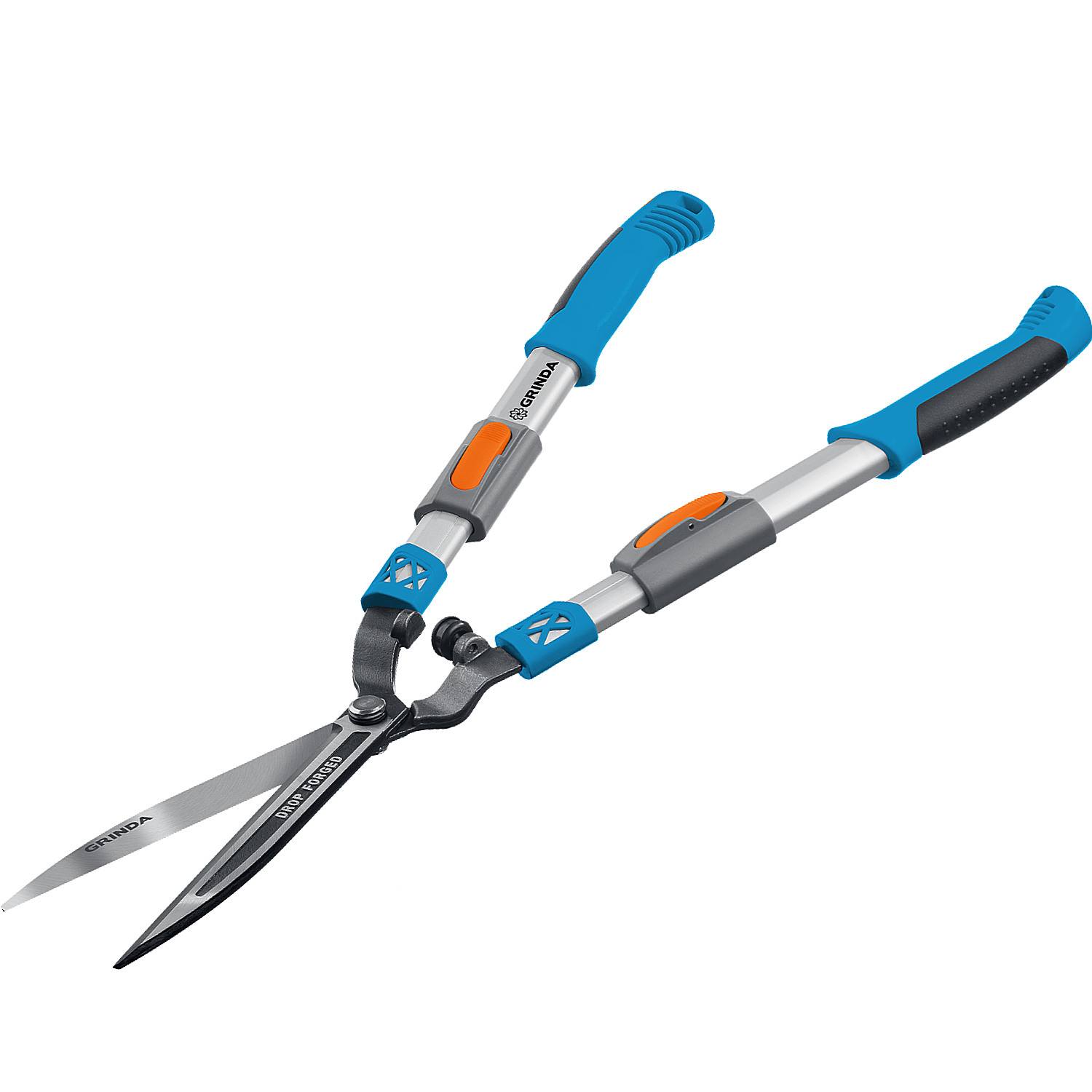 GRINDA  FH-800T, длина 630 - 800 мм, кованые лезвия, телескопический, алюминиевые рукоятки, кусторез, PROLine (423790)