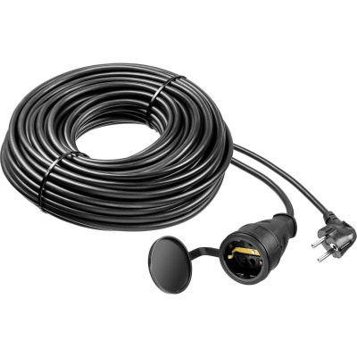 ЗУБР  ПВС-315-Ш, ПВС, 3 х 1.5 мм2, 30 м, IP44, 3500 Вт, силовой удлинитель-шнур, Профессионал (55020-30)